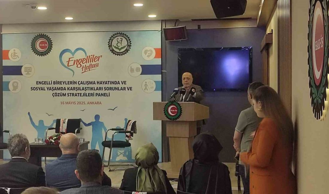 HAK-İŞ Genel Başkanı Mahmut Arslan, “Maalesef 900 bine yakın HAK-İŞ