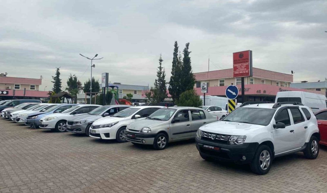 Kocaeli’de ikinci el araç piyasası yeniden hareketleniyor. 30 yıllık geçmişe