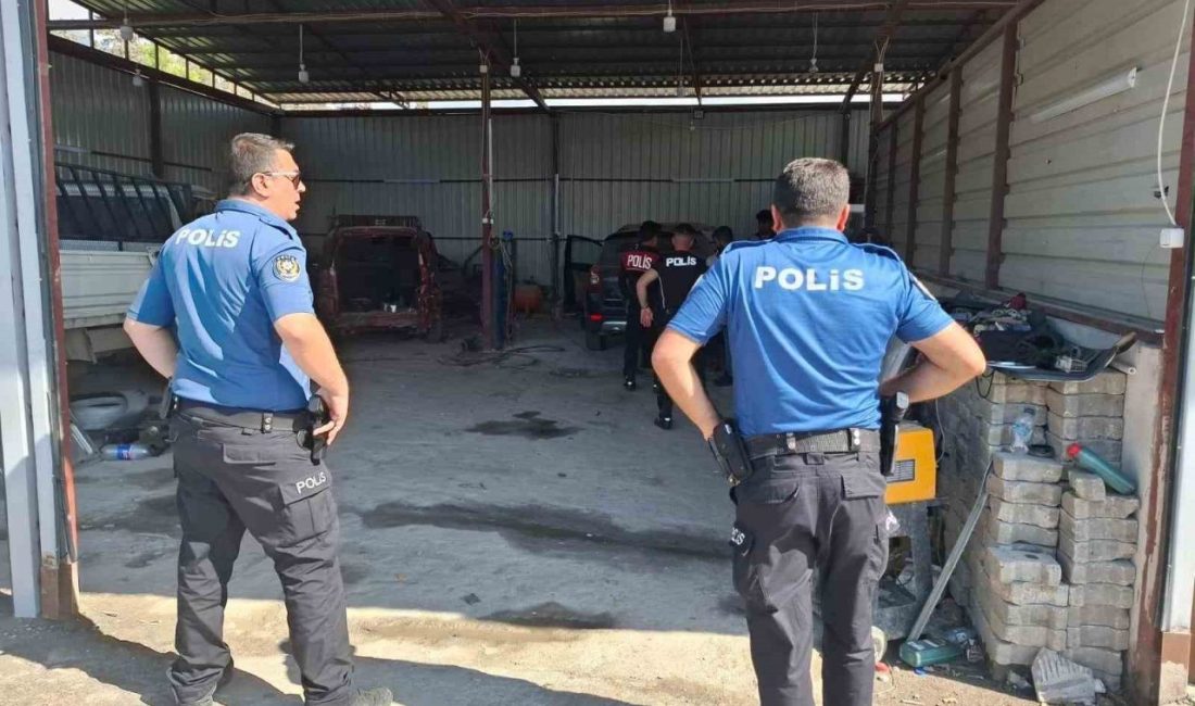 Hatay’ın İskenderun ilçesinde Emniyet Müdürlüğü koordinesinde Vergi Dairesi, Zabıta, Elektrik