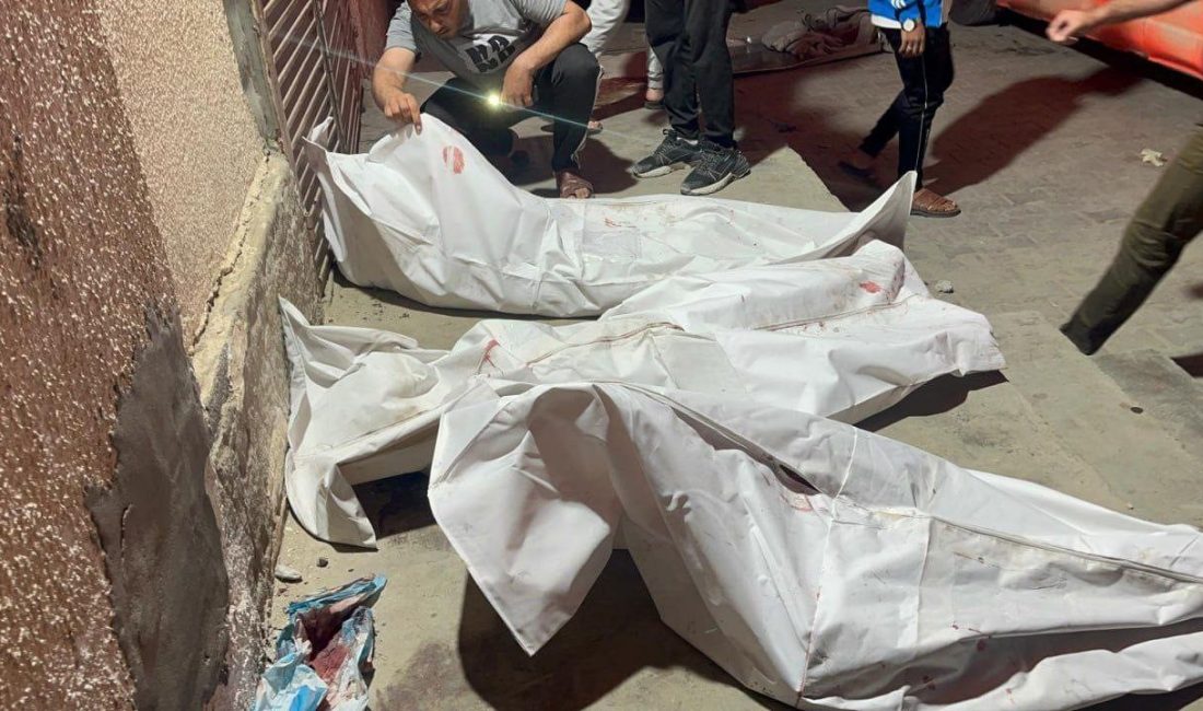 İsrail’in Gazze Şeridi’ne gerçekleştirdiği son saldırılarda aralarında çocukların da bulunduğu