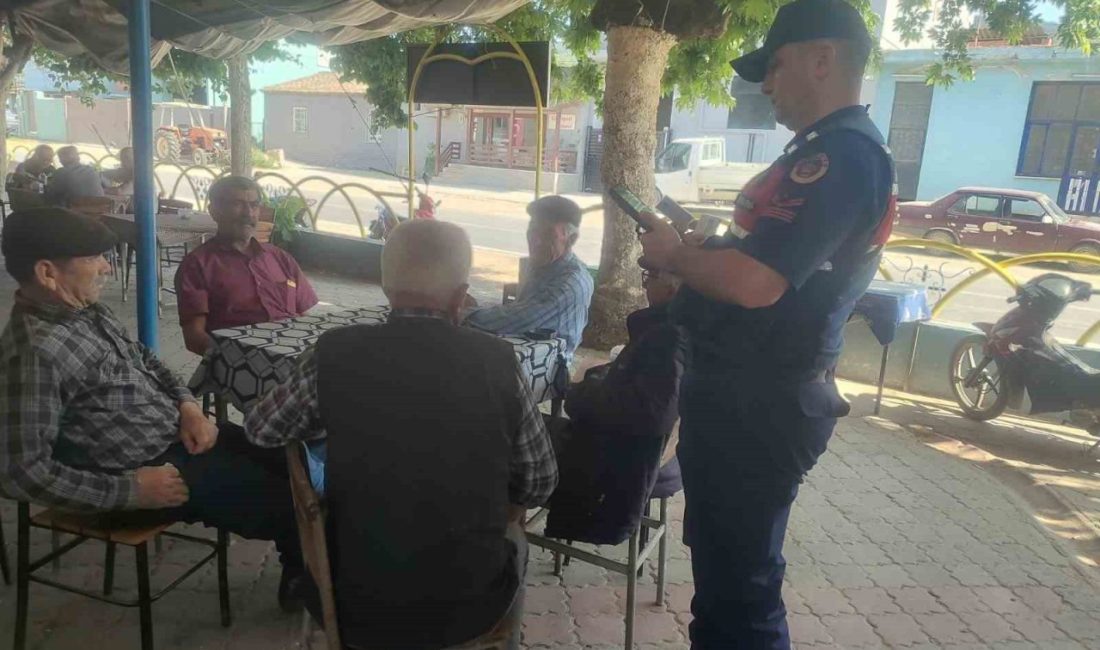 Aydın’ın Efeler ilçesinde İlçe Jandarma Komutanlığı ekipleri mahallelerdeki işletmelerde denetimlerini