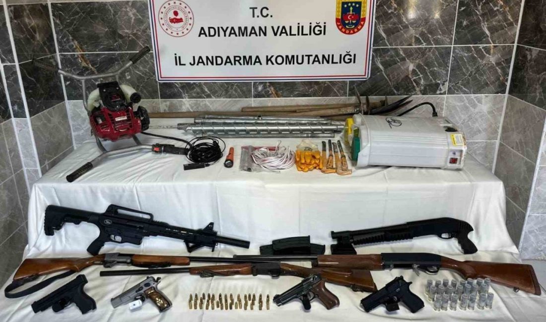 Kaçak kazı yapan 6 şahıs yakalandı Adıyaman İl Jandarma Komutanlığı ekiplerince kaçak kazı yapan 6 şahıs,