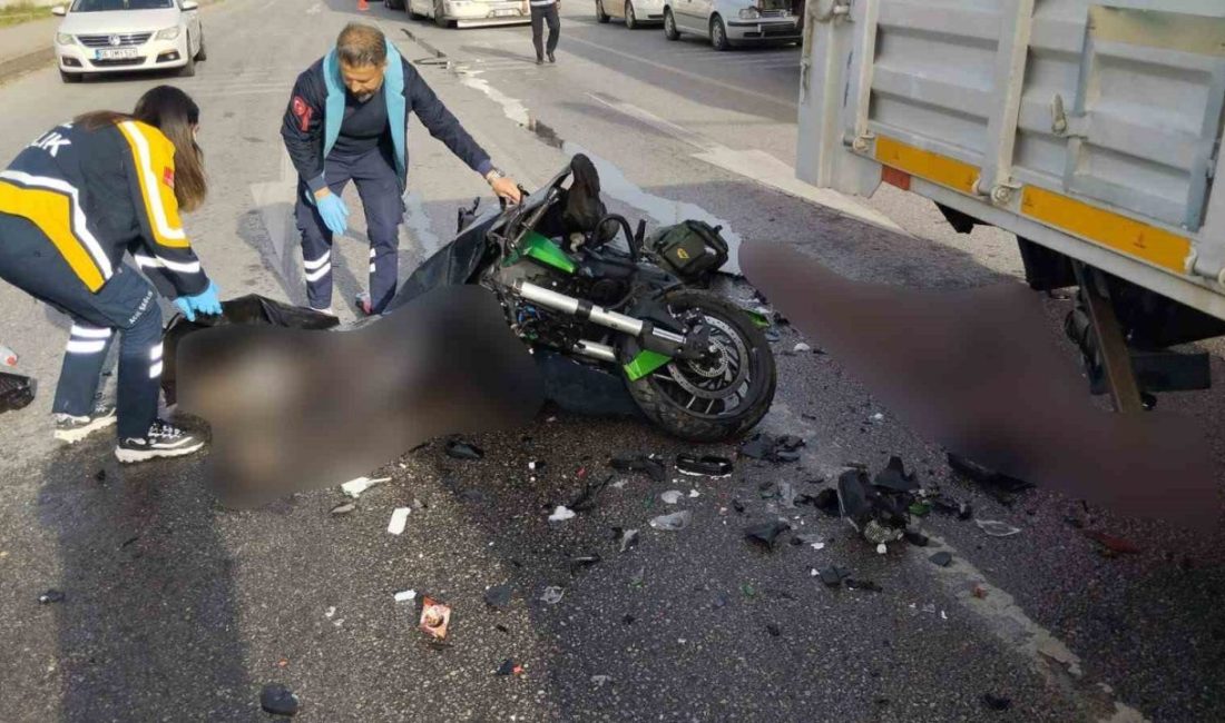 Çorum’un Sungurlu ilçesinde kamyonla çarpışan motosikletin sürücüsü öldü. Kaza, Sungurlu