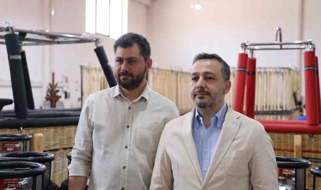 Kapadokya’da üretilen sıcak hava balonları, yüzde yüz yerli ve milli oldu Sıcak hava balonlarında kullanılan yakıt tankları Kapadokya bölgesinde yerli ve