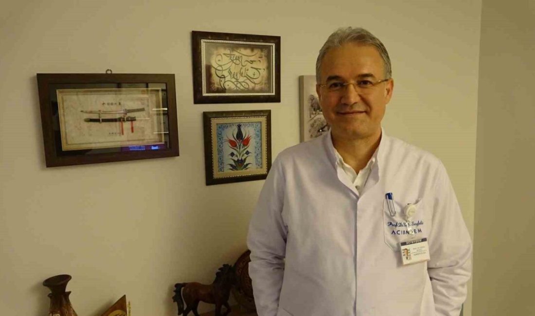 Kardiyoloji Uzmanı Prof. Dr. Ergün Seyfeli, Türkiye’de her 3 kişiden