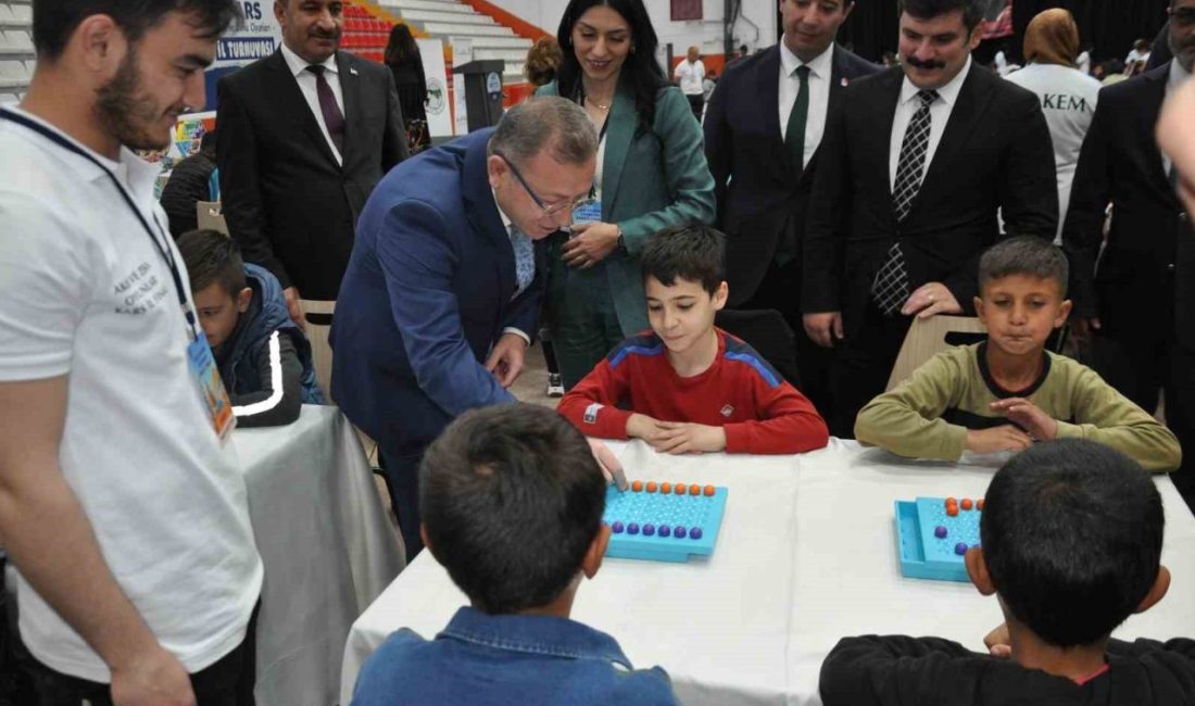 Kars’ta 91 okuldan 500 öğrencinin katıldığı “Akıl ve Zeka Oyunları
