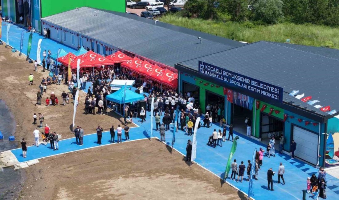 Kocaeli Büyükşehir Belediyesi tarafından yelken ve deniz küreği sporları için