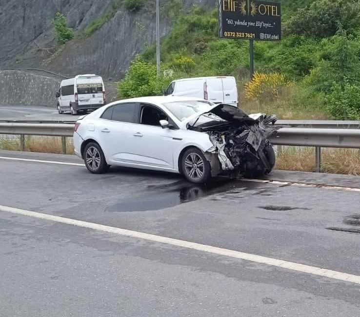 Kulüp başkanı trafik kazasında yaralandı Zonguldak’ın Ereğli ilçesinde sabah saatlerinde meydana gelen trafik kazasında Ortacıspor