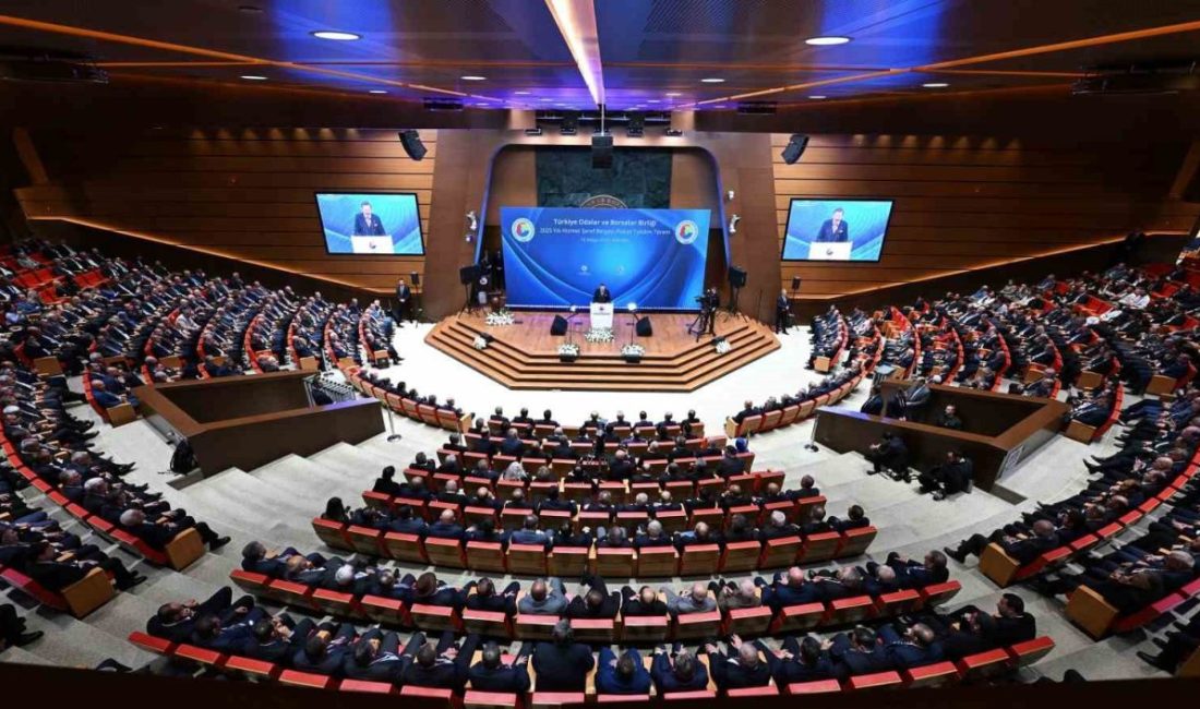 Türkiye Odalar ve Borsalar Birliği (TOBB) 2025 Yılı Hizmet Şeref