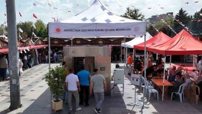 Kocaeli Açık Ceza İnfaz Kurumu İşyurdu Müdürlüğü’nde mahkum ve hükümlüler