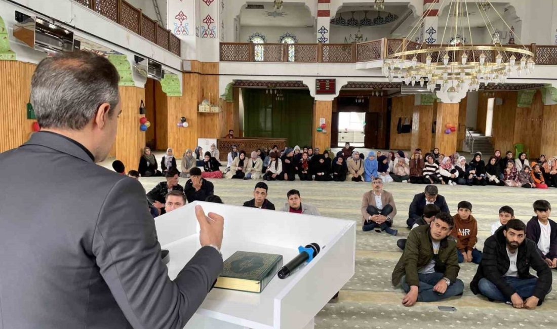 Muş’un Malazgirt ilçesinde, “Çevreme Duyarlıyım, Değerlerime Sahip Çıkıyorum” (ÇEDES) projesi