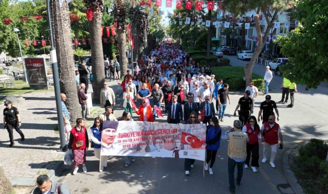 Manisa’da Gençlik Haftası ve 19 Mayıs coşkusu başladı Manisa’da, 19 Mayıs Atatürk’ü Anma, Gençlik ve Spor Bayramı’nın 106.