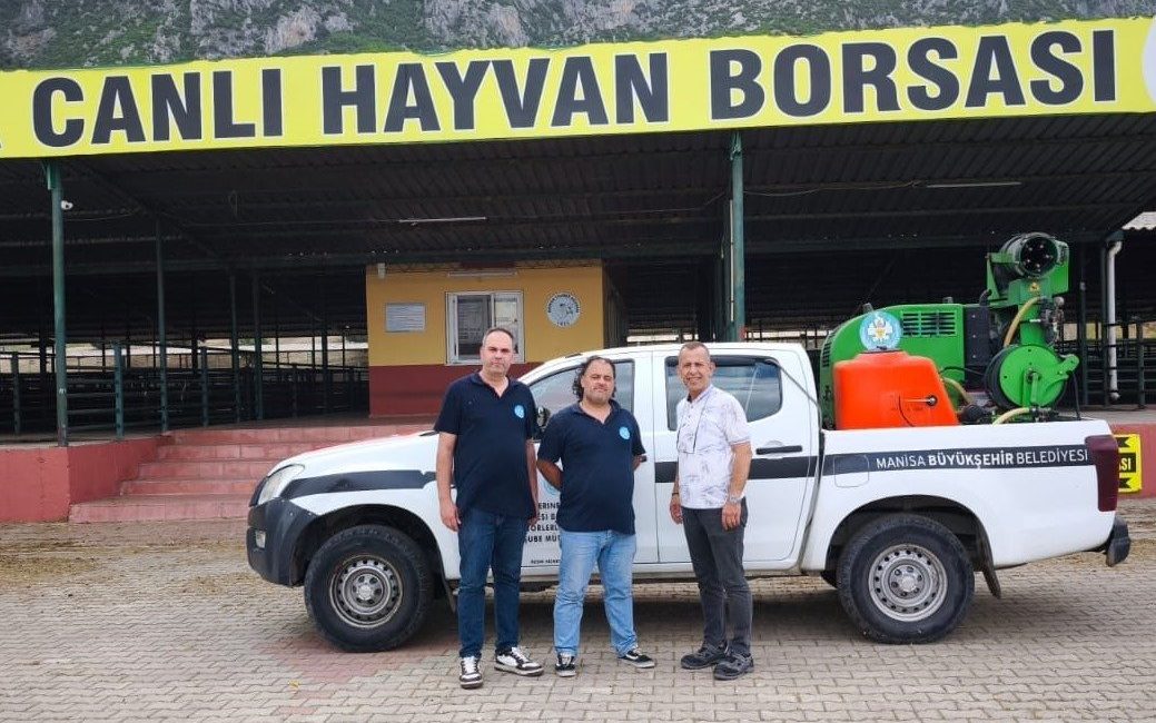 Manisa Ticaret Borsası Canlı Hayvan Borsası içerisinde yer alan padok