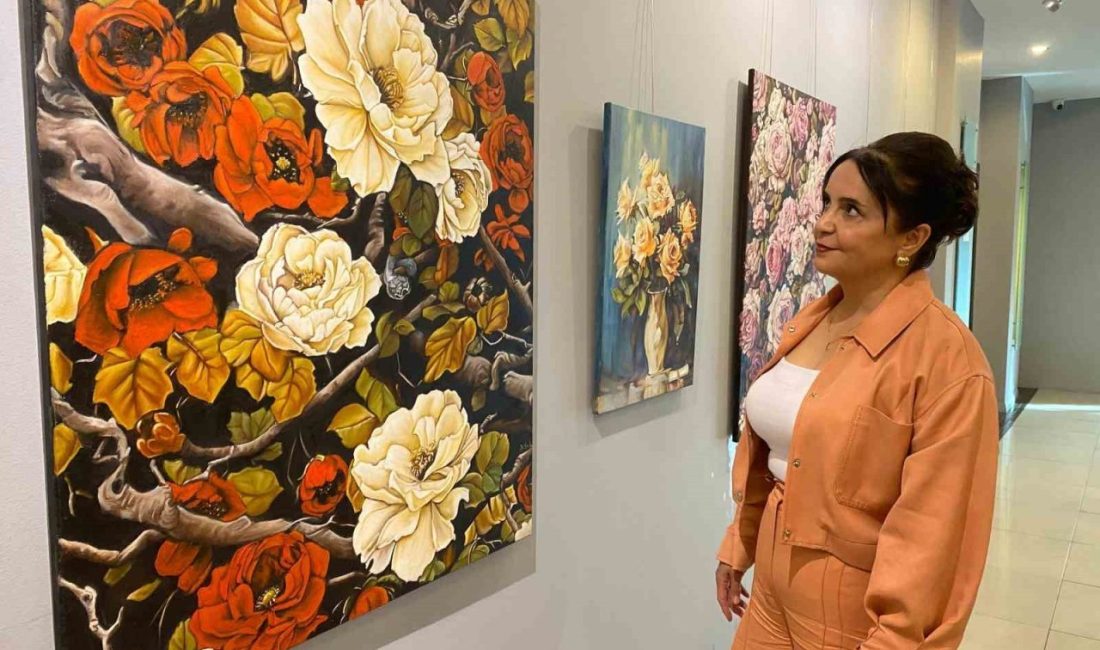 Mersinli ressam Dilek Küçükyılmaz, sanat yolculuğundaki en özel duraklardan birine