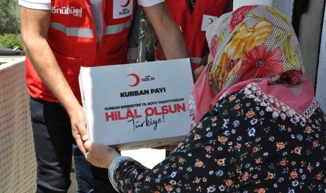 Türk Kızılay’ın gelenekselleşen vekaletle kurban kesim kampanyasına Cumhurbaşkanı Recep Tayyip