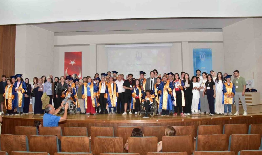 MSKÜ’de özel öğrencilere temsili mezuniyet töreni Muğla Sıtkı Koçman Üniversitesi (MSKÜ), 10-16 Mayıs Engelliler Haftası kapsamında