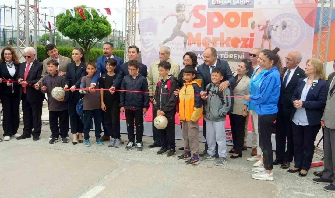 Muğla Büyükşehir Belediyesi tarafından yapımı tamamlanan Erman Şahin Spor Merkezi