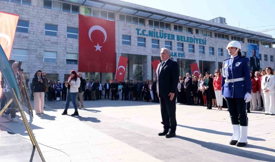 Nilüfer’de 19 Mayıs kutlamaları başladı Nilüfer’de, 19 Mayıs Atatürk’ü Anma Gençlik ve Spor Bayramı kutlamaları
