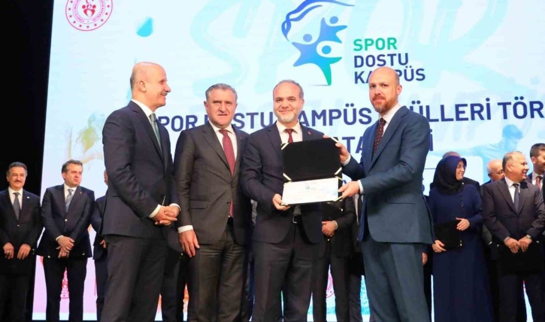 NÖHÜ, Türkiye’nin ilk “Spor Dostu Kampüs” unvanı alan üniversitelerinden oldu Niğde Ömer Halisdemir Üniversitesi, genç nesillerin sağlıklı, aktif ve dengeli