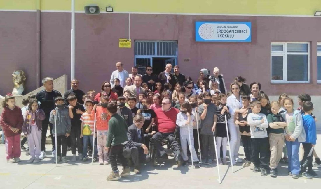 Öğrenciler engelli bireylerle empati köprüsü kurdu SAMSUN (İHA) – Samsun’un Yakakent ilçesindeki Erdoğan Cebeci İlkokulu’nda düzenlenen