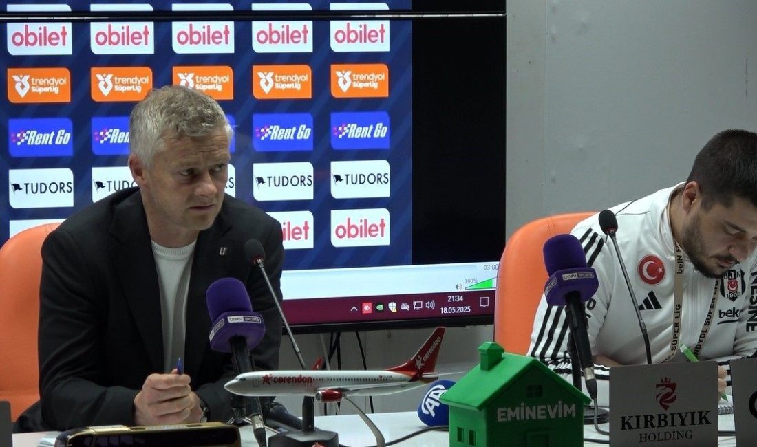 Ole Gunnar Solskjaer: “Maçlara bu şekilde başlarsak 3 puan almamız maalasef çok zor olur’’ Beşiktaş Teknik Direktörü Ole Gunnar Solskjaer, Alanyaspor maçının ardından “3