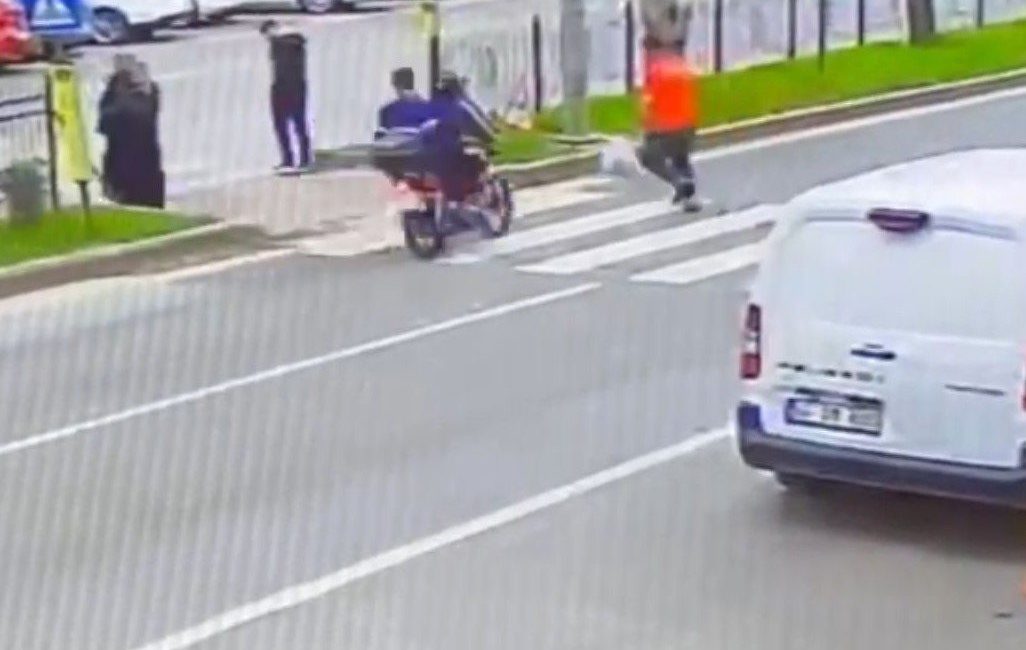 Kahramanmaraş’ta meydana gelen trafik kazasında motosikletin çarpması sonucu hayatını kaybeden