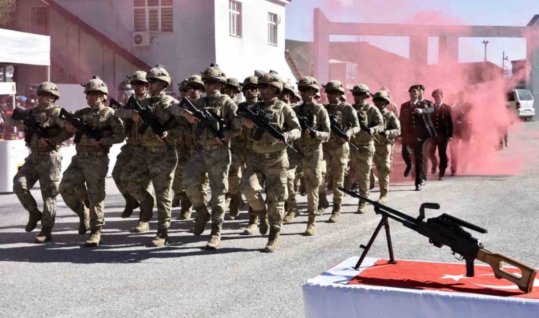 Bitlis’te 10-16 Mayıs Engelliler Haftası nedeniyle gerçekleştirilen temsili askerlik uygulamasında