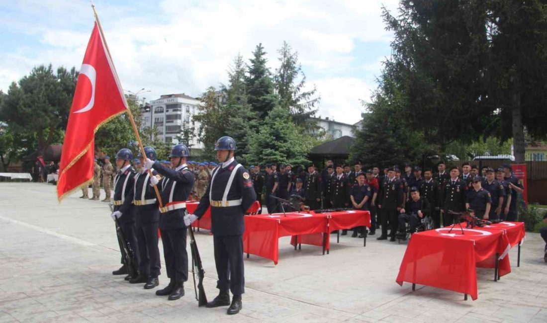 Ordu İl Jandarma Komutanlığı’nda engelli vatandaşlar için, ‘Temsili Askerlik Yemin