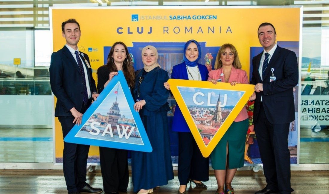 Romanya’nın en büyük ikinci şehri Cluj-Napoca ile İstanbul Sabiha Gökçen,