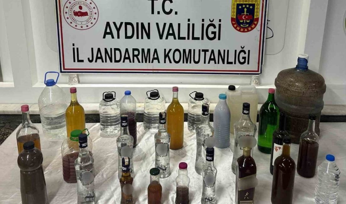 Sahta alkol üretip piyasa süren şüpheli yakalandı Aydın’ın Çine ilçesinde ürettiği sahte alkolleri piyasaya sürdüğü belirlenen bir