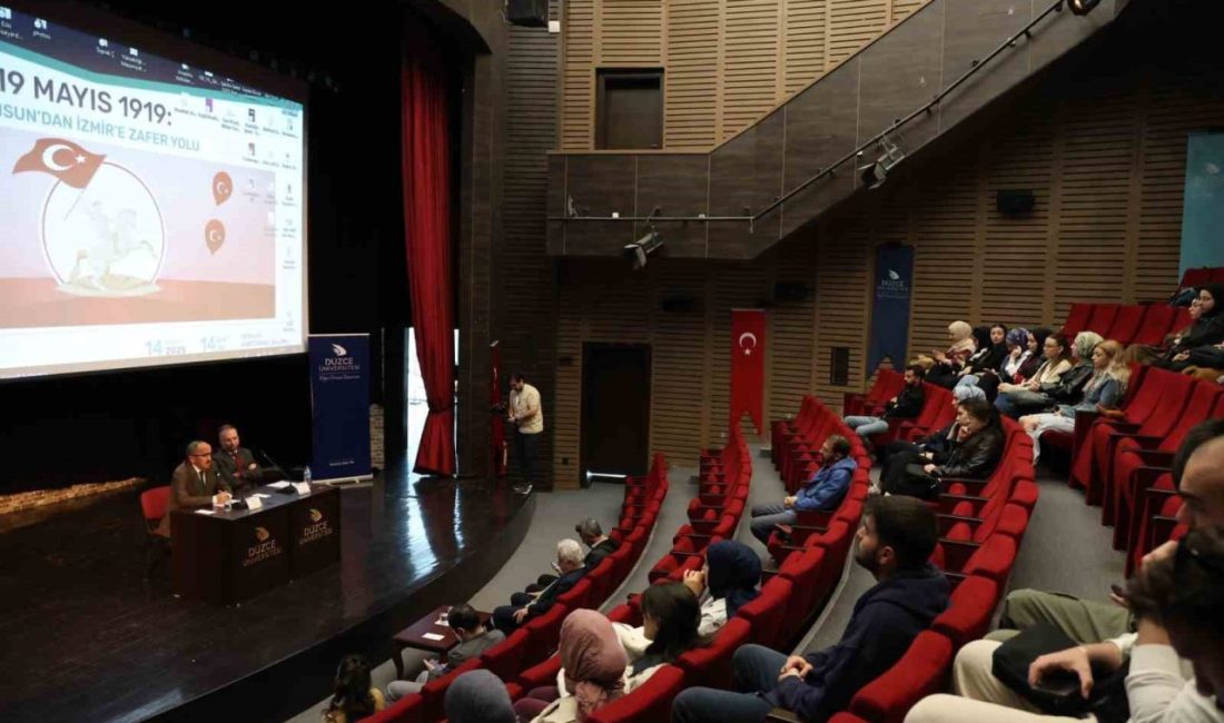 Samsun’dan İzmir’e zafer yolu Düzce Üniversitesi Atatürk İlkeleri ve İnkılap Tarihi Bölümü tarafından, Türk