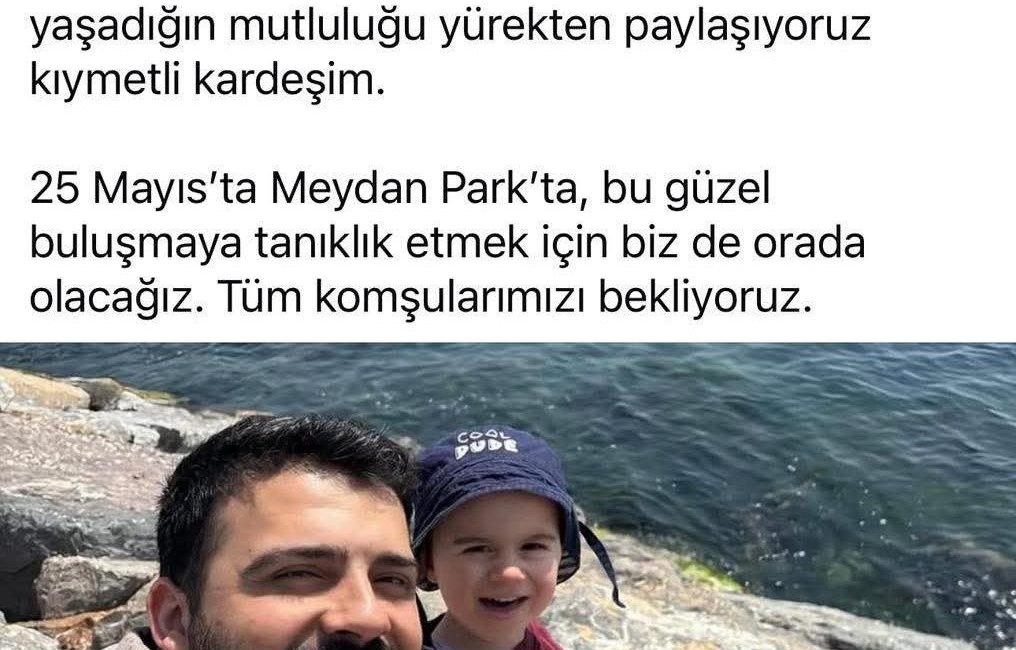 İstanbul’un Sancaktepe ilçesinde, kanseri yenen bir babanın sosyal medya üzerinden