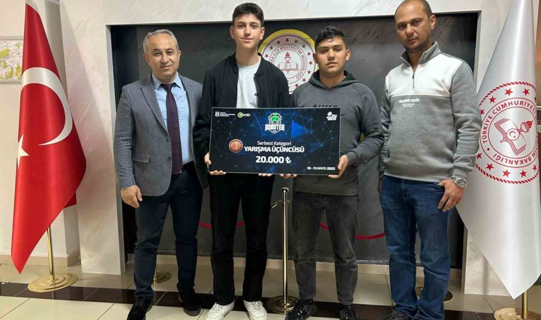 DÜZCE(İHA) – Gölyaka Şehit Serhat Bal Mesleki ve Teknik Anadolu