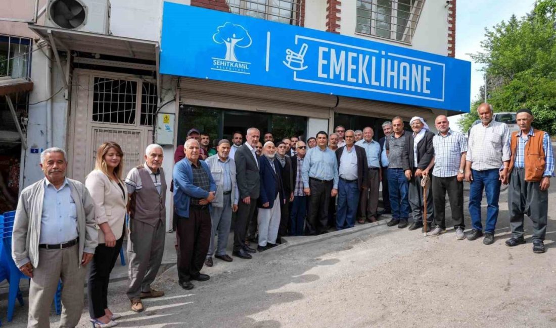 Şehitkamil’de EMEKLİHANE 2 açıldı Şehitkamil Belediye Başkanı Umut Yılmaz’ın emeklilerin kaliteli zaman geçirmek üzere