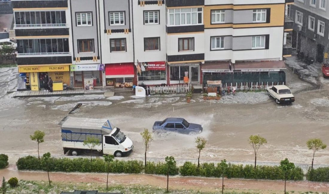 Sinop’ta dolu ve sağanak hayatı olumsuz etkiledi Sinop’un Boyabat ilçesinde şiddetli dolu ve sağanak hayatı olumsuz etkiledi.
