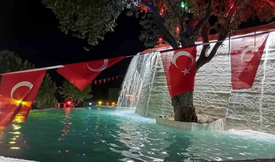Soma’nın Gözyaşları Şelalesi açıldı Soma maden faciasının 11. yılında Soma Rehabilitasyon Aile Sağlık ve