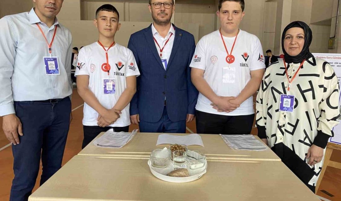 Alaşehir Şehit Evren Kara Mesleki ve Teknik Anadolu Lisesinde TÜBİTAK