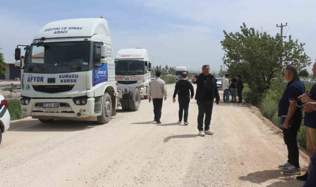 Afyonkarahisar İl Milli Eğitim Müdürü Miraç Sünnetci, Motorlu Taşıtlar Sürücü