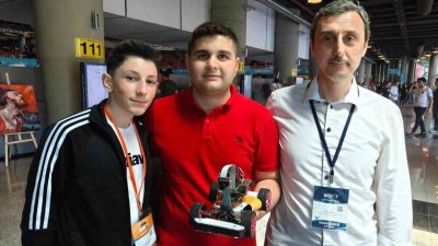 Kayseri’de düzenlenen 17. Uluslararası MEB Robot Yarışması’nda yerli ve milli