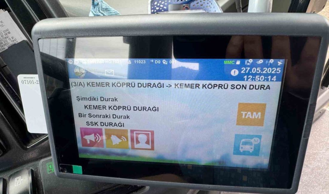 Tokat’ta şehir içi halk otobüslerinin 1 Haziran’da dijital sisteme geçmesiyle