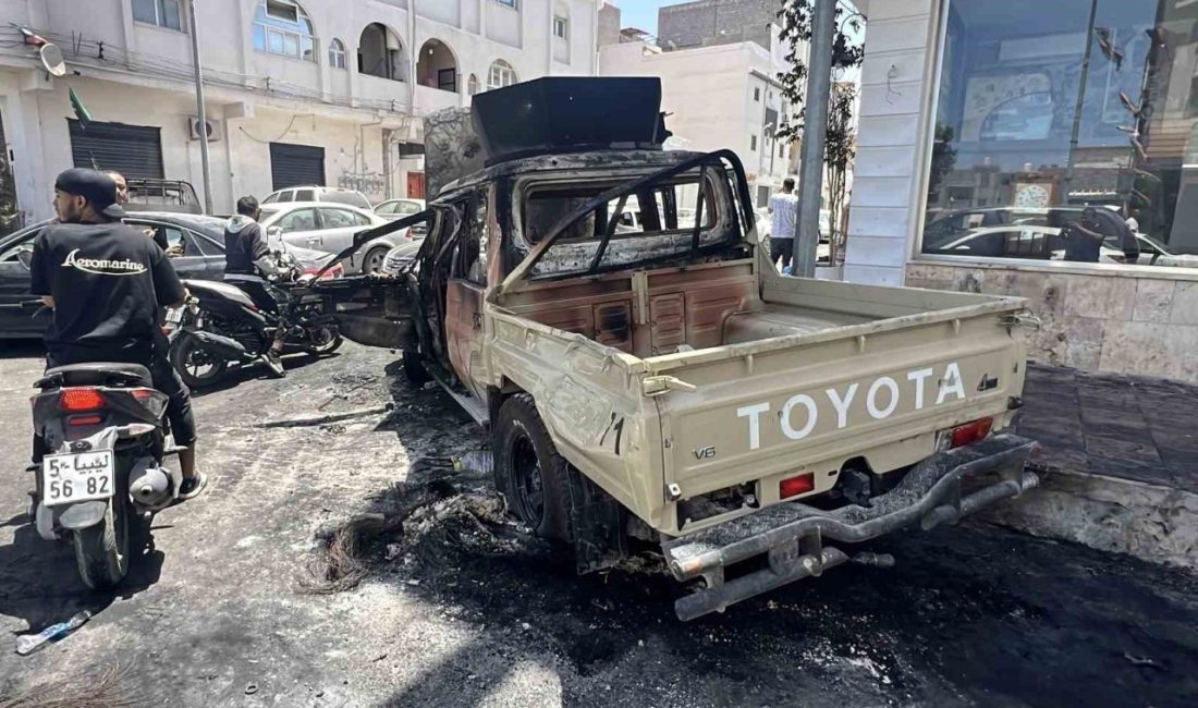 Libya’nın başkenti Trablus’ta milis grup İstikrarı Destekleme Biriminin lideri Abdulgani