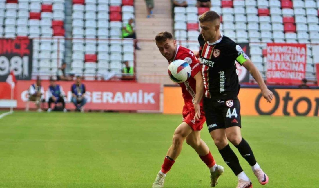 Trendyol Süper Lig’in 36. haftasında Antalyaspor, sahasında Gaziantep FK ile