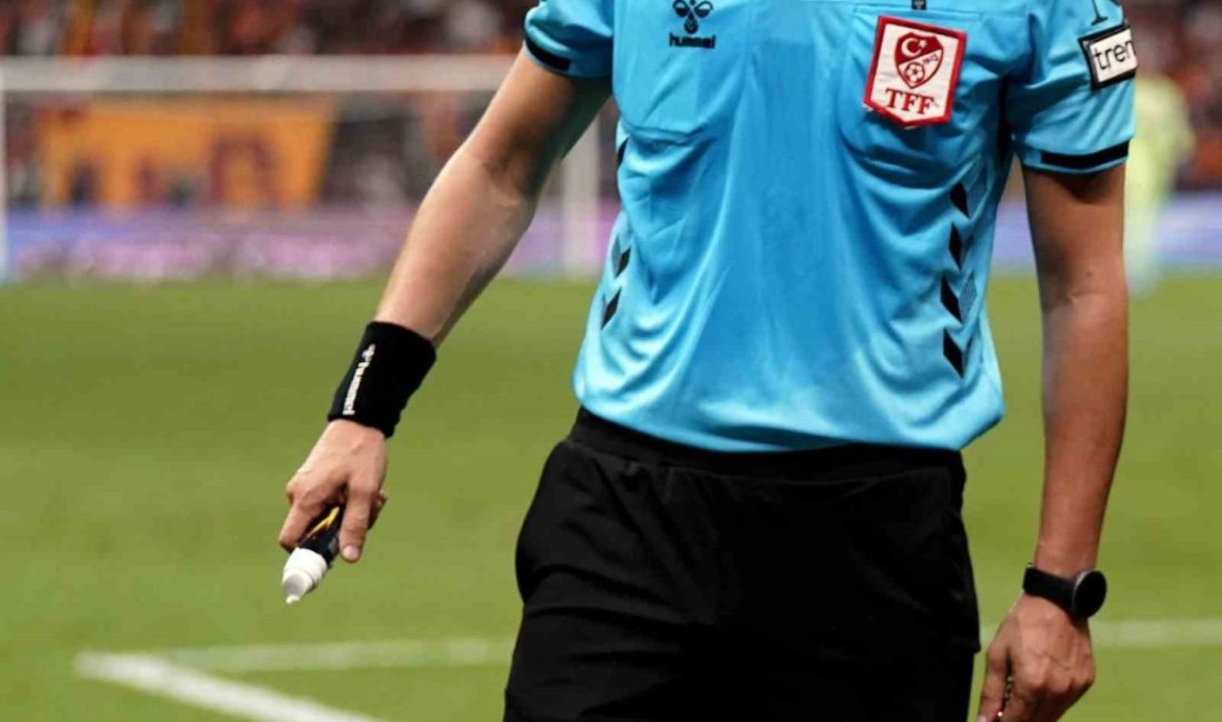 Trendyol Süper Lig’in 36. haftasında oynanacak müsabakalarda düdük çalacak hakemler