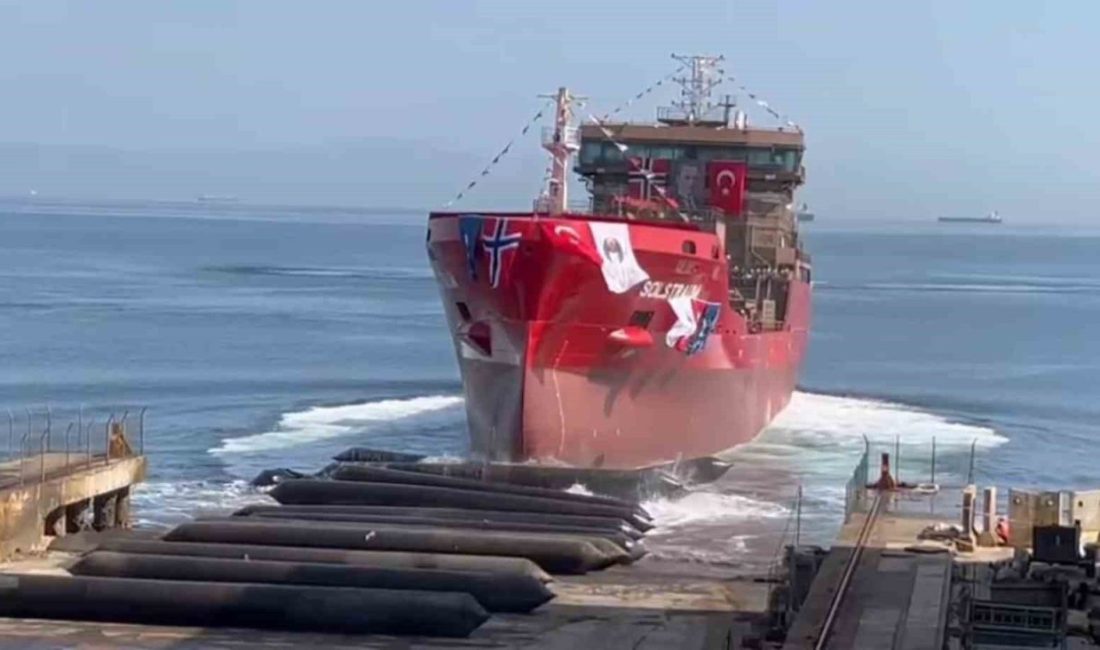 Türk mühendisliğinin gemicilikte küresel başarısı Türk mühendislerce inşa edilen dört hibrit kimyasal tanker serisinin üçüncü