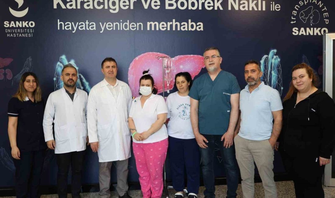Üç kardeşin kararlılığı yaşam için ikinci şans oldu SANKO Üniversitesi Hastanesi Organ Nakil Merkezi’nde (TransplANTEPSANKO), Almanya’da yaşayan G.K.