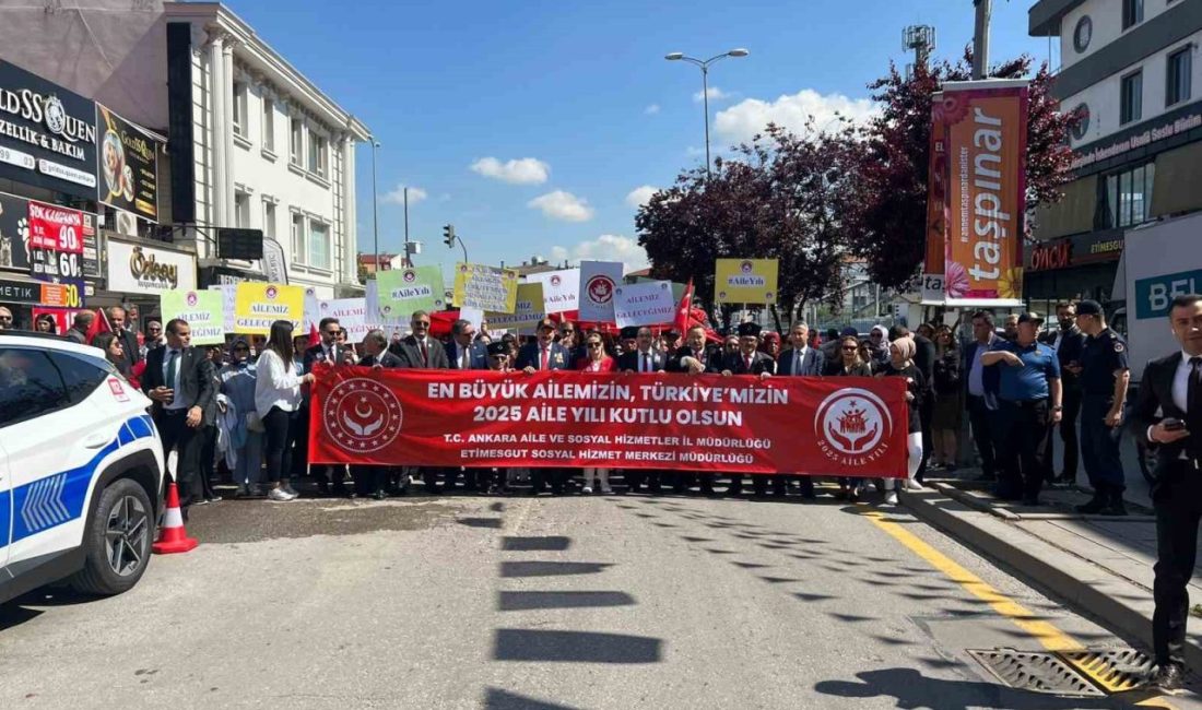 Uluslararası Aile Günü 81 ilde “Aile Yılı Yürüyüşü” ile kutlandı Aile ve Sosyal Hizmetler Bakanlığınca “15 Mayıs Uluslararası Aile Günü”
