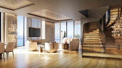 Ünlü fenomen Gianluca Vacchi, lüks bir konut projesinin tanıtım toplantısı