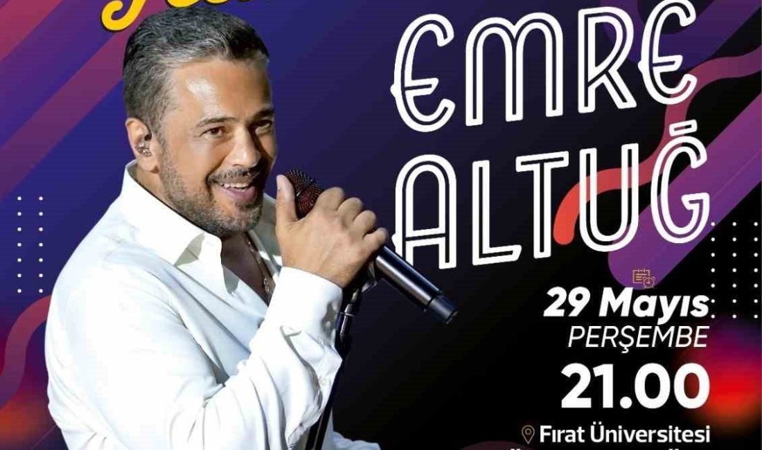 Elazığ Belediyesi tarafından düzenlenen “Fırat Üniversitesi 50. Yıl Festivali” kapsamında