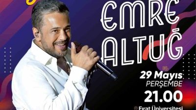 Elazığ Belediyesi tarafından düzenlenen “Fırat Üniversitesi 50. Yıl Festivali” kapsamında