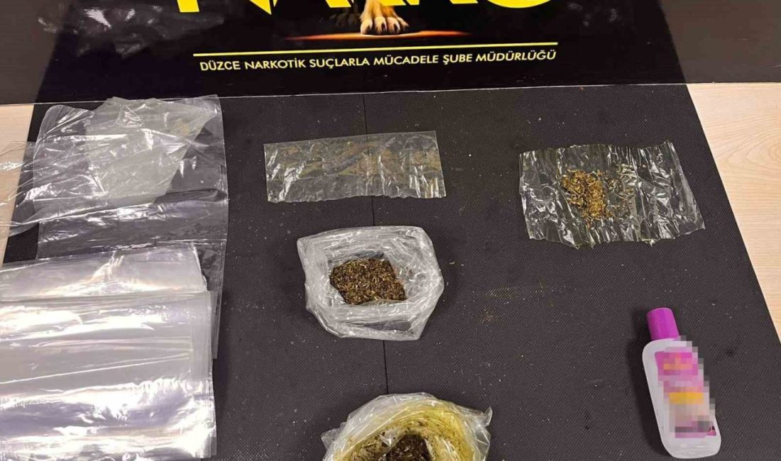 DÜZCE(İHA) – Düzce Cumhuriyet Başsavcılığı koordinesinde yürütülen çalışmalarda uyuşturucu satan